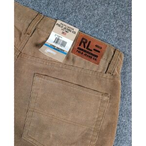 Vtg Ralph Lauren Polo Jeans Company Corduroy Hayden Pants Mens 36/30 Brown NWT